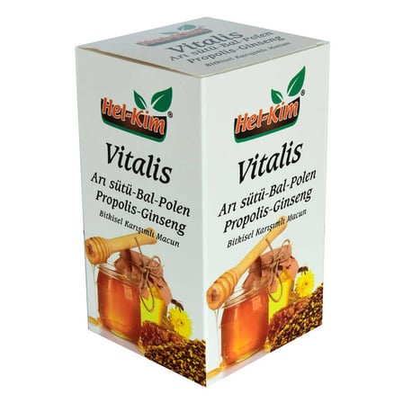 Vitalis Arı Sütü Bal Polen Propolis Ginsengli Bitkisel Macunnu 780 Gr - OEM458-9814