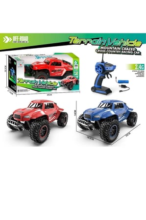 40 MHZ 1.200 MAH Şarjlı Uzaktan Kumandalı Off-Road Dağ Aracı