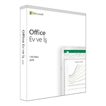 Microsoft Office 2019 Ev ve İş Türkçe Lisans Kutu T5D-03258 Ofis Yazılımı