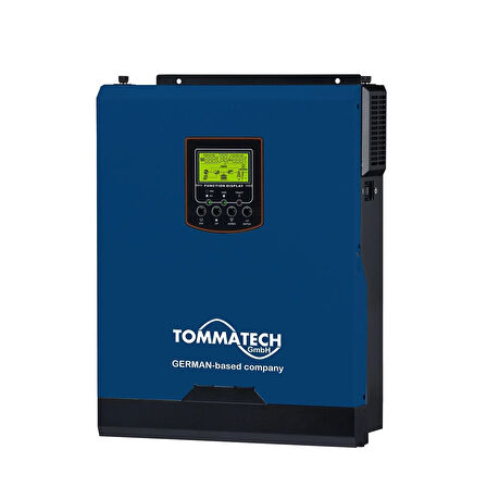 TommaTech New Pro 1.2K 12V 1Faz Wifi Akıllı İnverter
