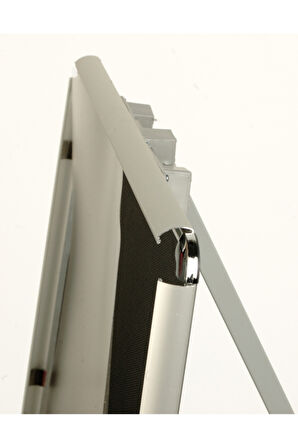 70cm x 100cm Alüminyum Çerçeveli Teleskopik Ayaklı Kaldırım Reklam Panosu