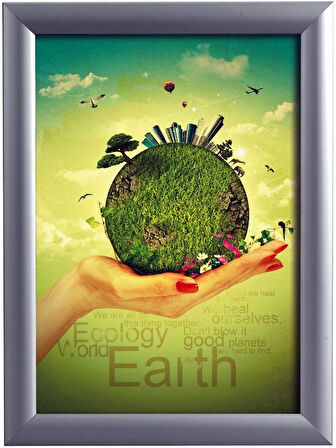 A3 30X42 cm Gönye Köşe Alüminyum Aç Kapa Çerçeve