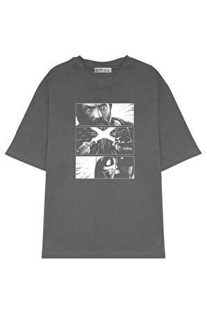 Unisex Oversize T-shirt Obi-wan Battle Panels
