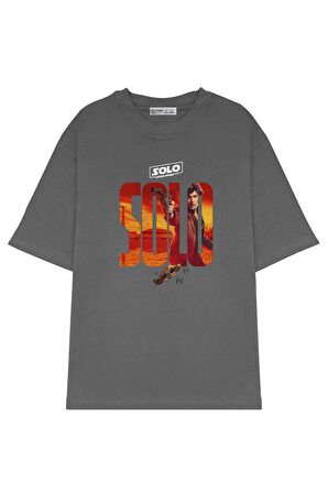 Unisex Oversize T-shirt Solo Poster
