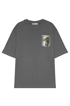 Unisex Oversize T-shirt Star Wars Mandalorian The Child New Adventures