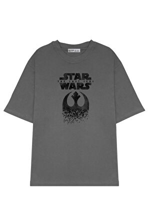 Unisex Oversize T-shirt The Last Jedi Rebel Logo
