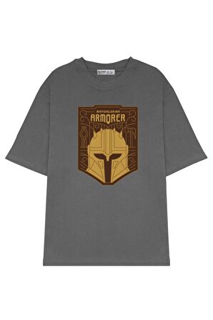 Unisex Oversize T-shirt The Mandalorian Armorer Crest