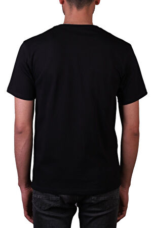 Erkek %100 Pamuk Süprem Penye Regular Kesim Bisiklet Yaka Düz T-Shirt