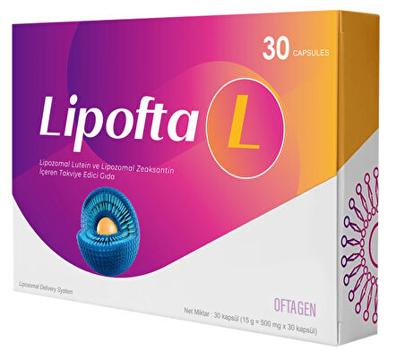 Lipofta L 30 Kapsül Multi Lipozomal Vitamin Kompleks Resveratrol, Koenzim Q10, Balık Yağları 