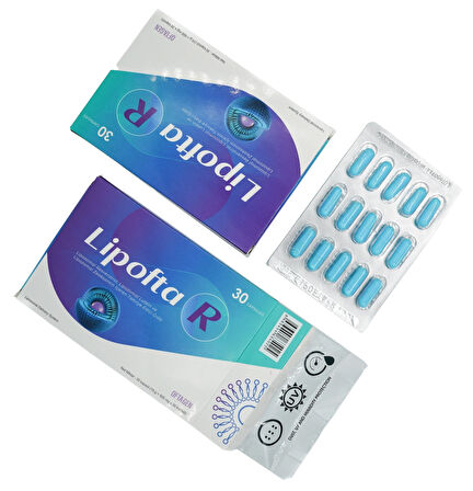 Lipofta R 30 Kapsül Multi Lipozomal Vitamin Kompleks Resveratrol, Koenzim Q10, Balık Yağları