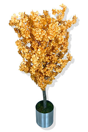 SOMON LÜX YONCA YAPRAK BAHAR DALI YAPAY AĞAÇ 180 CM 30X30 METAL SAKSI