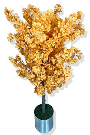 SOMON LÜX YONCA YAPRAK BAHAR DALI YAPAY AĞAÇ 180 CM 30X30 METAL SAKSI