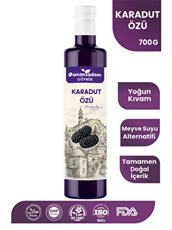 Geleneksel Boğaz ve Ağız Sağlığı Desteği: %100 Doğal Karadut Özü