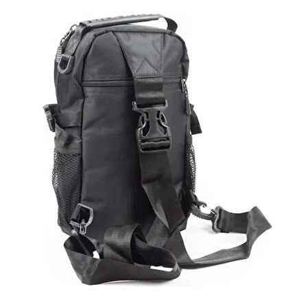 OGDO - Çok Fonksiyonlu, USB Çıkışlı, Suluk Bölmeli, Mini Sırt/çapraz Göğüs Çantası