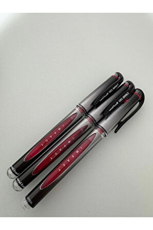Uni-Ball Roller Kalem Gel Impact 1.0 İmza Kalemi KIRMIZI (3 ADET)
