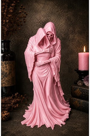 Gotik Azrail (Grim Reaper) Dekoratif Masaüstü Biblo - 3D Baskı