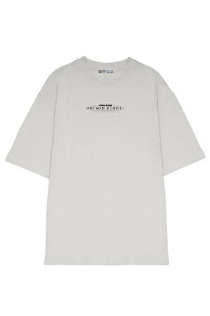 Unisex Oversize T-shirt Obi-wan Kenobi Black Logo