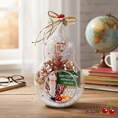 Öğretmenler Günü Armut Fanus Teraryum Çeşitleri