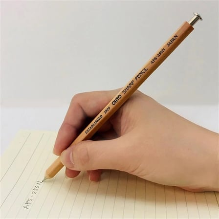 Ohto Wooden Versatil Kalem 0.5mm Naturel Aps-250N