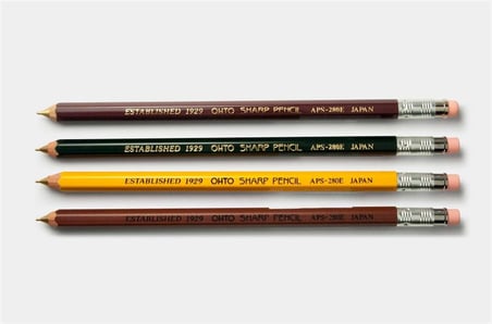 Ohto Wooden Versatil Kalem 0.5mm Yeşil Aps-280E