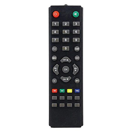 Samux 5000 FTA Mini Uydu Alıcı Kumandası