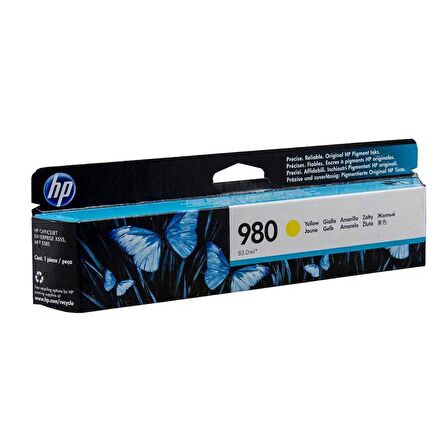 Hp 980-D8J09A Sarı Kartuş