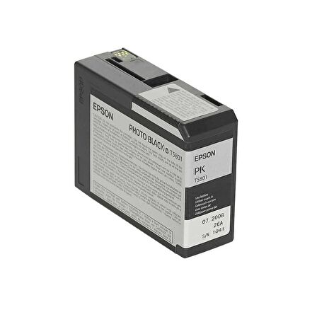 Epson T5801-C13T580100 Foto Siyah Kartuş