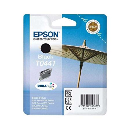 Epson T0441-C13T04414020 Siyah Kartuş