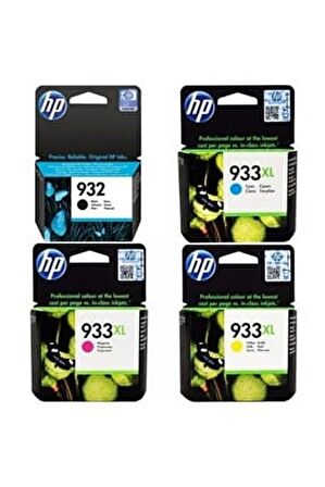Hp 932 / Hp 933XL Kartuş 4 Lü Set