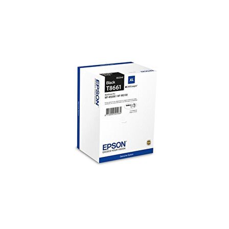 Epson T8661XL-C13T866140 Siyah Kartuş