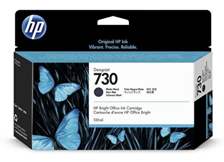 Hp 730-P2V65A Mat Siyah Kartuş