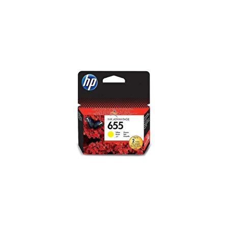 Hp 655-CZ112AE Sarı Kartuş