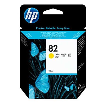 Hp 82-CH568A Sarı Kartuş