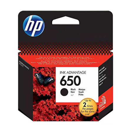 Hp 650-CZ101AE Siyah Kartuş