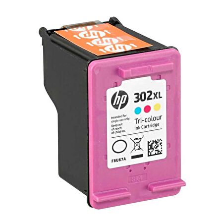 Hp 302XL-F6U67AE Renkli Kartuş