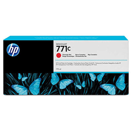 Hp 771c-B6Y08A Kromatik Kırmızı Kartuş