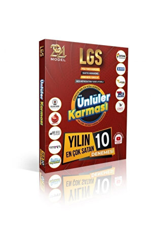 8.sınıf 10 Deneme 10 Yayın Ünlüler Karması 2025 (AÇIKLAMAYI OKUYUNUZ)