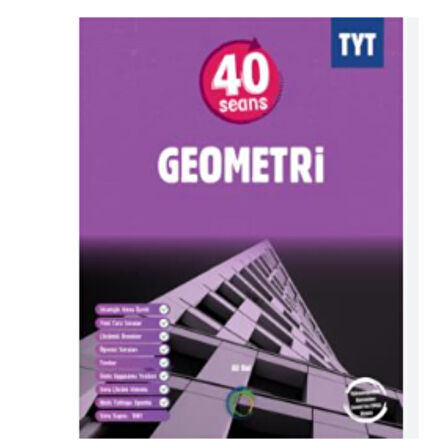 TYT 40 SEANS GEOMETRİ KONU ÖZETLİ SORU KİTABI
