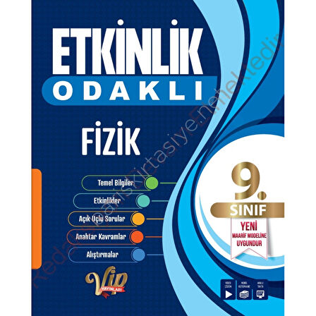 9. Sınıf Etkinlik Odaklı Fizik Vip Yayınları