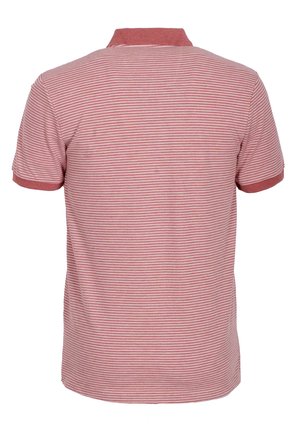 Erkek Polo Yaka Tişört Nar Çiceği Dokulu %100 Pamuk Slim Fit Ribanalı Kol T-shirt NCS JEANS 1247
