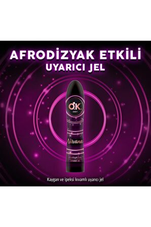 Okey Nirvana Hot Uyarıcı Jel 100ml 2 Kutu