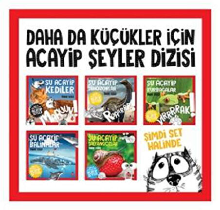 Daha da Küçükler İçin Acayip Şeyler Dizisi Set - 5 Kitap Takım