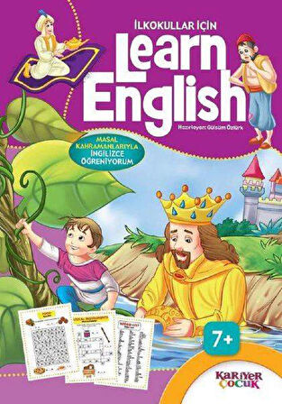 İlkokullar İçin Learn English - Mor