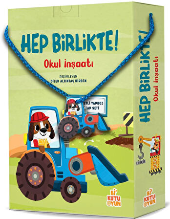 Hep Birlikte - Okul İnşaatı Kitap ve Oyun Seti