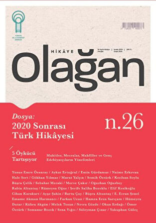 Olağan Hikaye Dergi 26.Sayı Aralık 2024 -Ocak 2025