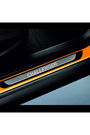 DODGE CHALLENGER 2007 VE ÜZERİ MODELLER OLD KROM KAPI EŞİĞİ 2 PARÇA YAZILI