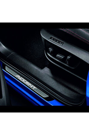 HYUNDAİ ACCENT BLUE 2011+ MODELLER OLD KROM KAPI EŞİĞİ 4 PARÇA PASLANMAZ ÇELİK