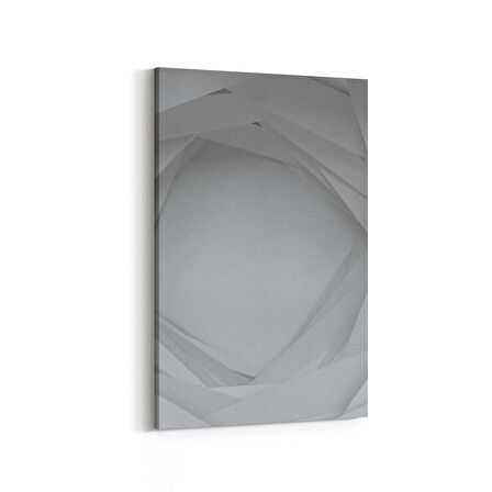 Olla 10442D Abstract Tünel Görsel Dikey Kanvas Tablo (Ölçü: 100X150)