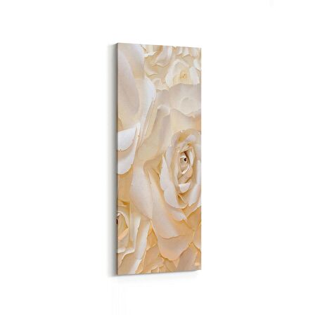 Olla 11582DI Çiçek Görseli Dikey İnce Kanvas Tablo (Ölçü: 40X120)