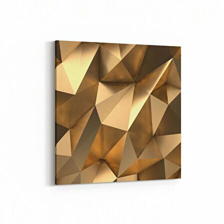 Olla 10157K Abstract Görsel Kare Kanvas Tablo (Ölçü: 25X25)